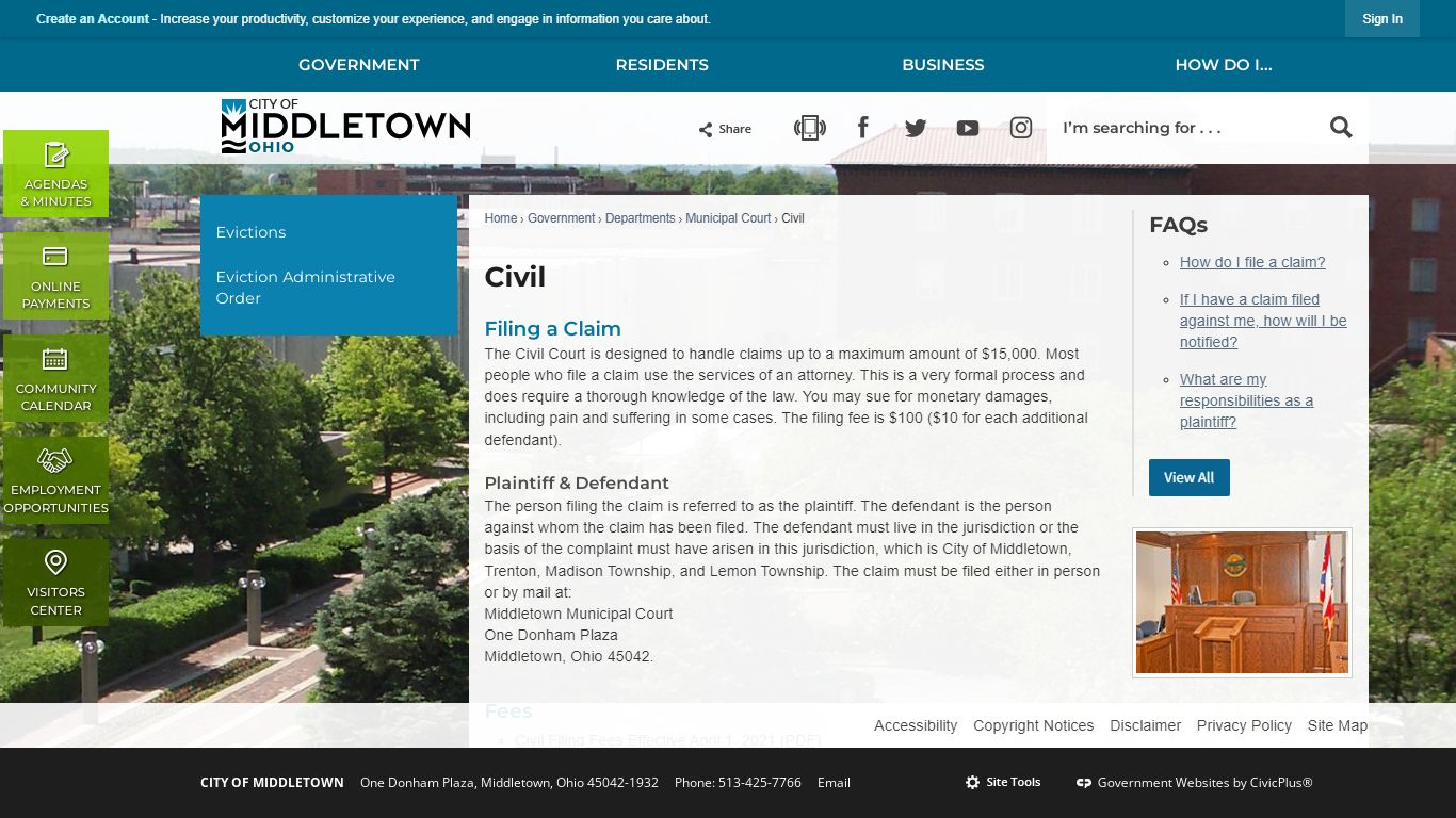 Civil | Middletown, OH